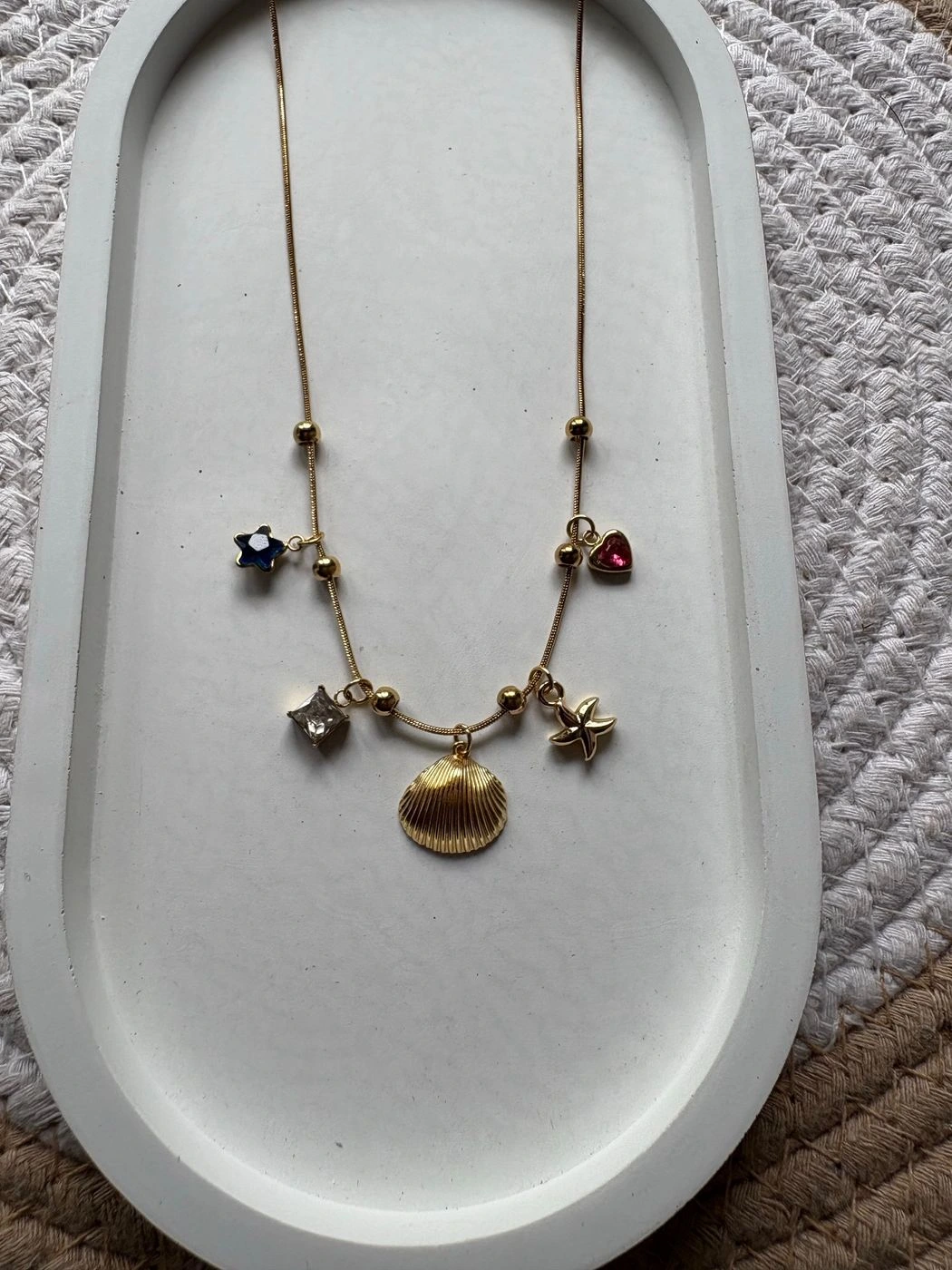 Anti tarnish Charm Necklace 2