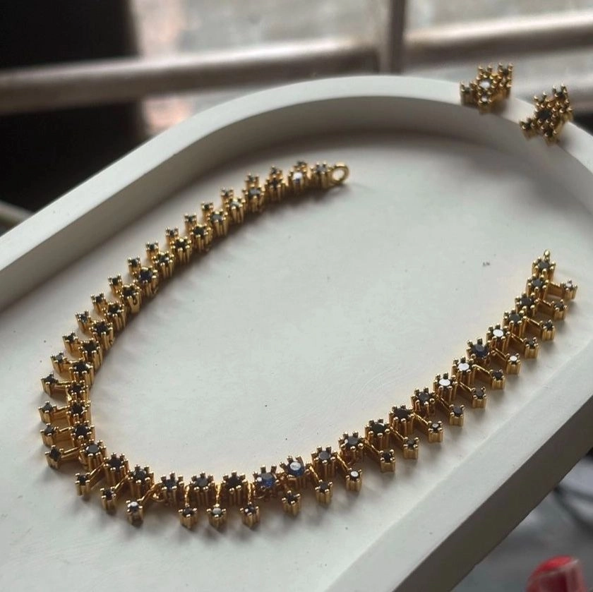Blue stone Necklace 2
