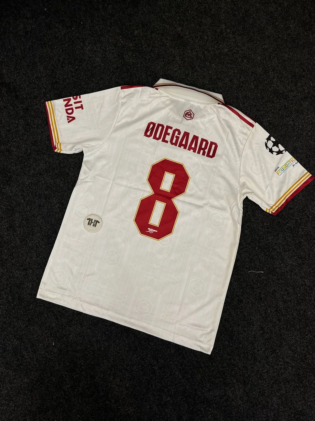 ARSENAL AWAY ODEGAARD EMBROIDERY JERSEY 2