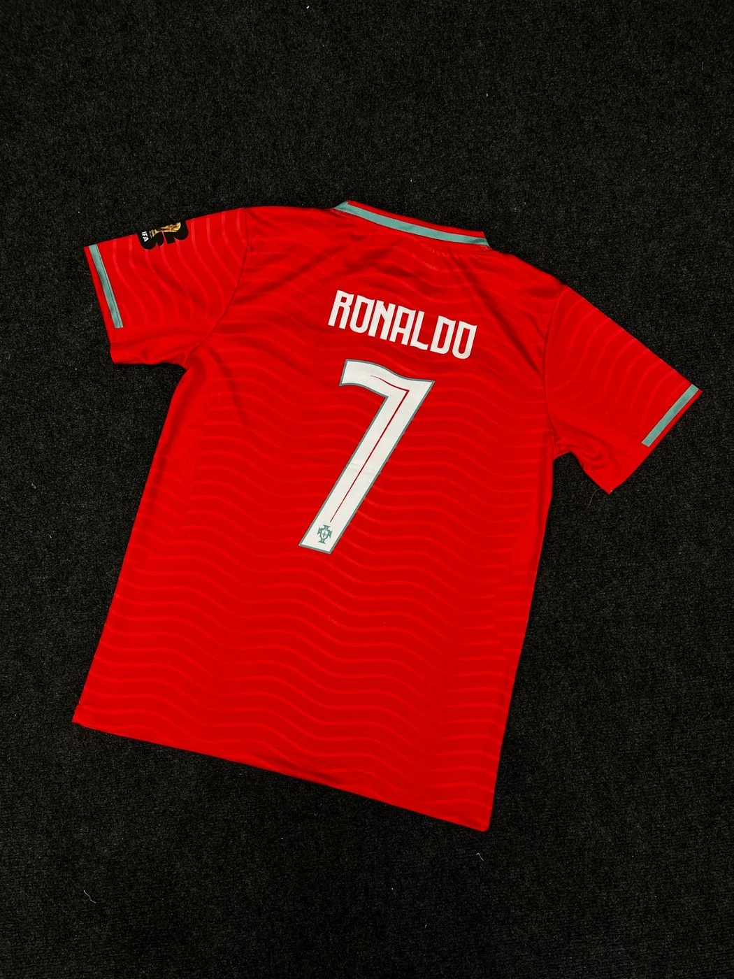 PORTUGAL WORLD CUP RONALDO EMBROIDERY HOME JERSEY 2
