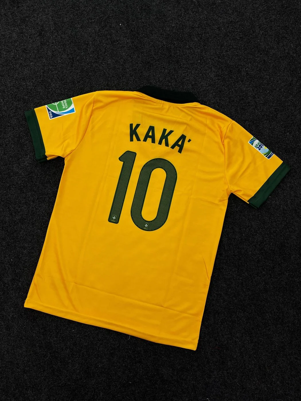 BRAZIL KAKA RETRO JERSEY 2