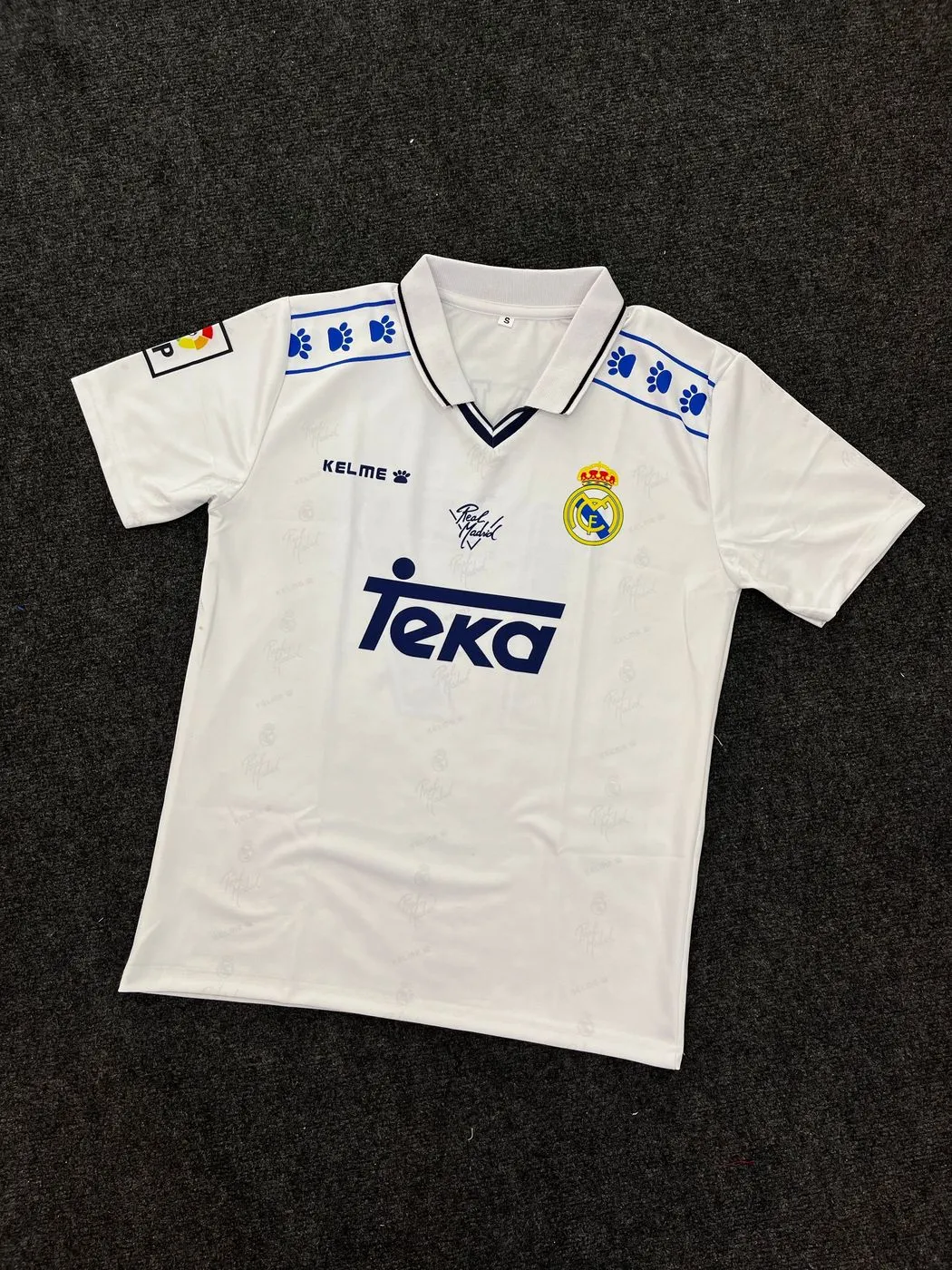 REAL MADRID RAUL RETRO JERSEY 1