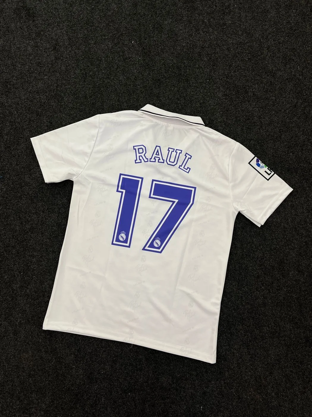 REAL MADRID RAUL RETRO JERSEY 2