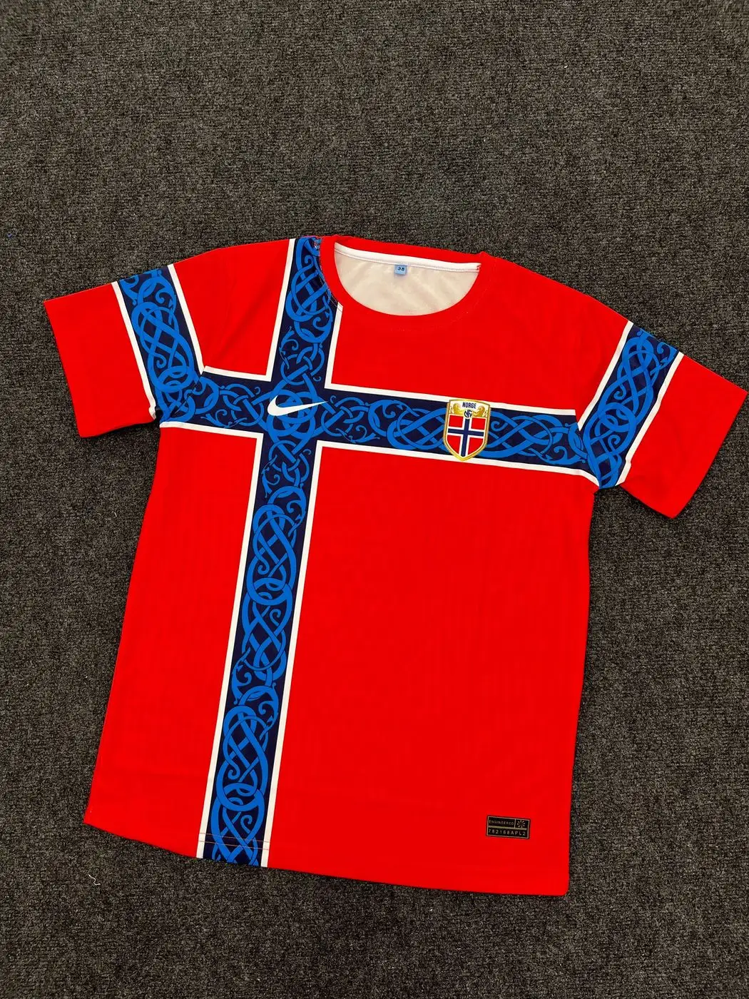 NORWAY WORLD CUP HOME JERSEY HAALAND 1