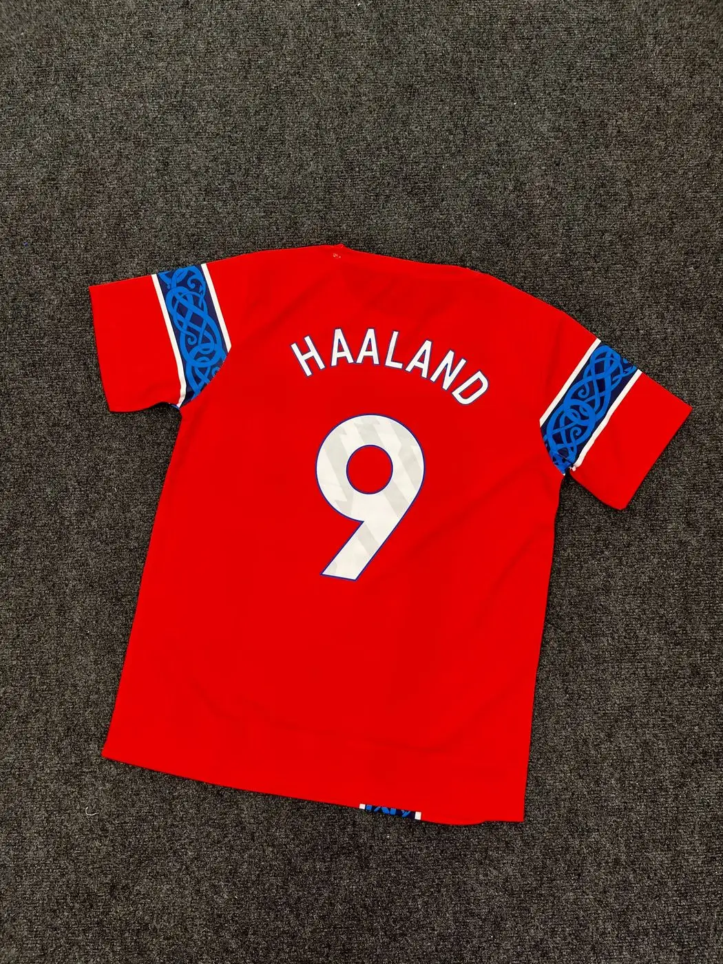 NORWAY WORLD CUP HOME JERSEY HAALAND 2