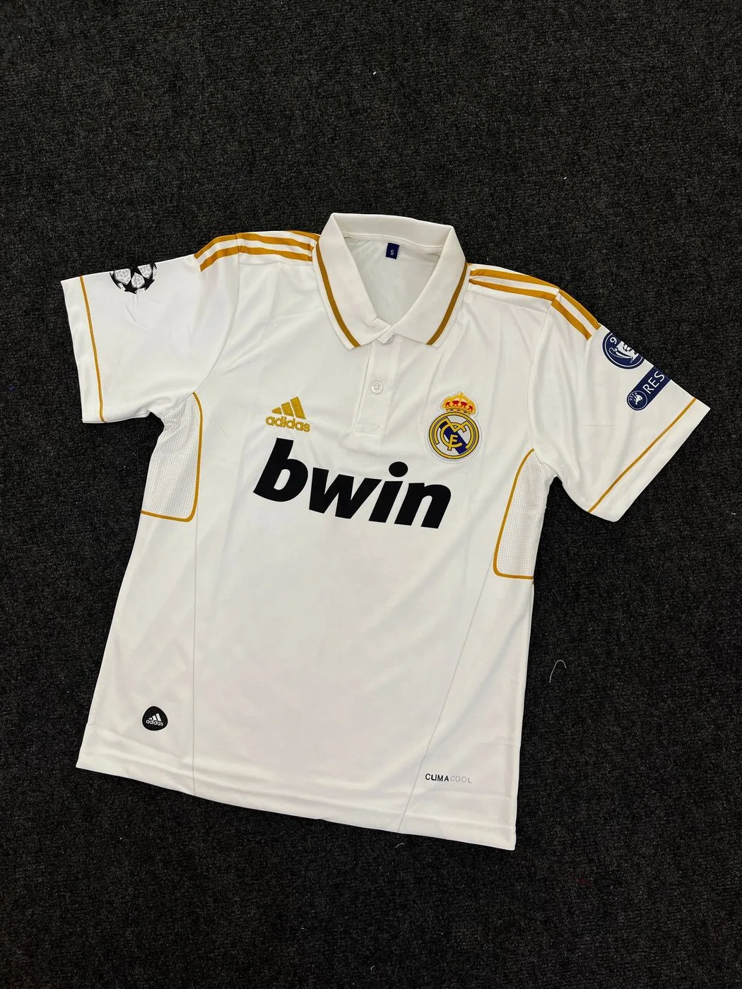 REAL MADRID RONALDO RETRO EMBROIDERY JERSEY 1