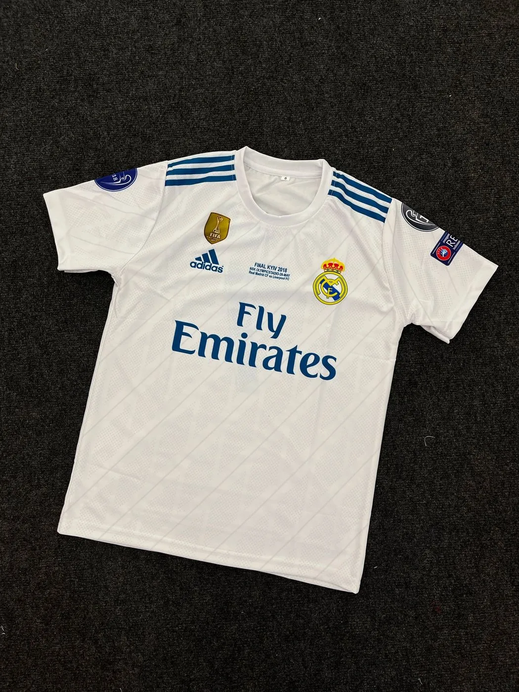 REAL MADRID RONALDO RETRO JERSEY 1