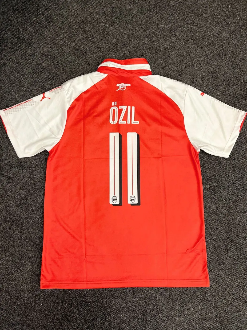 ARSENAL OZIL RETRO EMBROIDERY JERSEY 3