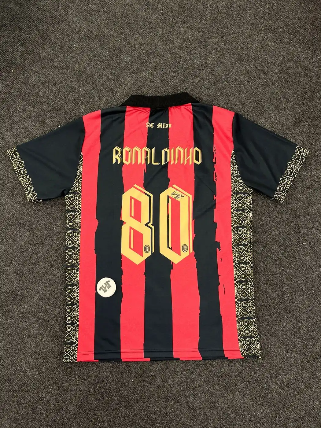 AC MILAN RONALDINHO SPECIAL EDITION EMBROIDERY JERSEY 2