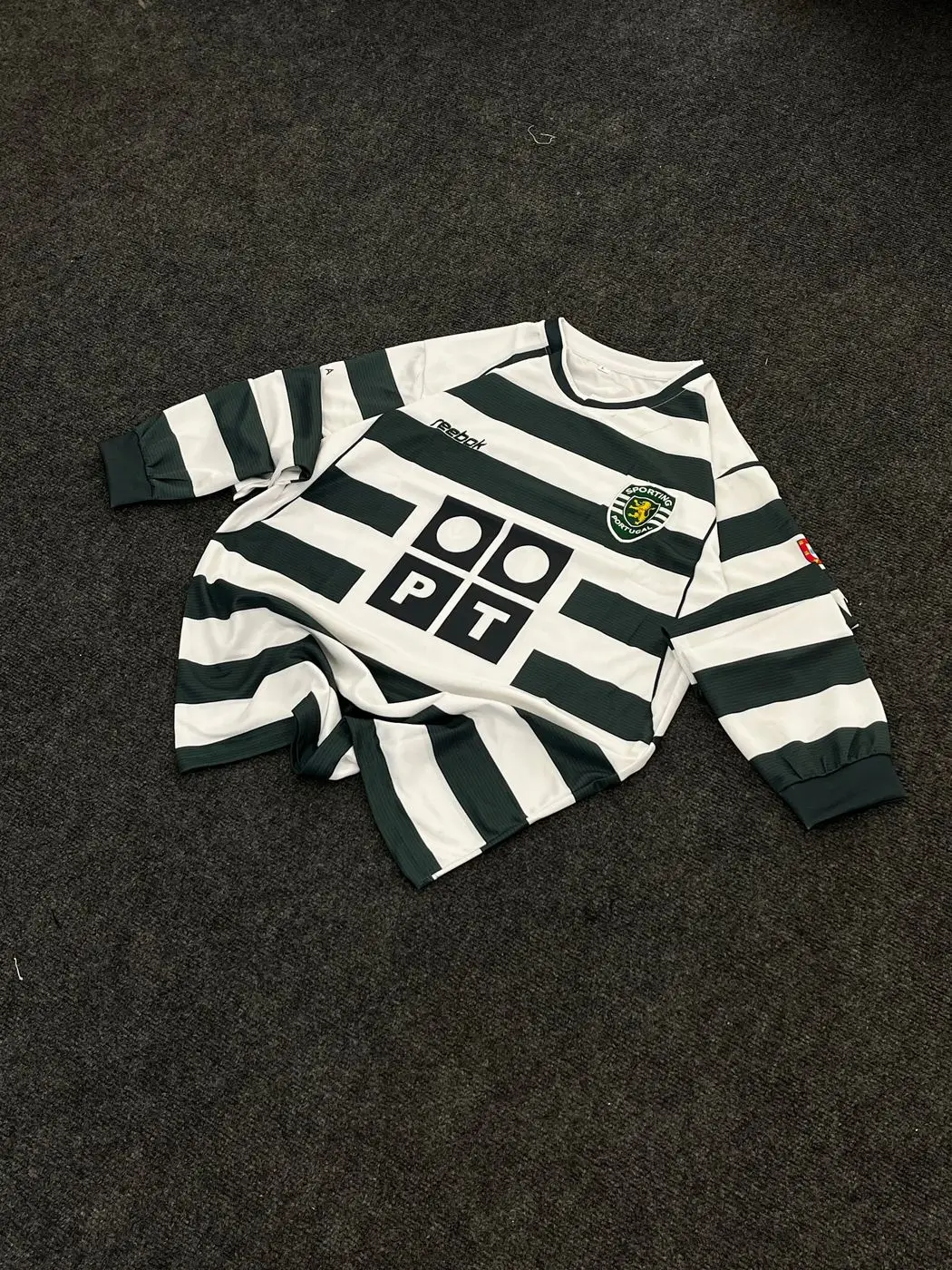 SPORTING CP RONALDO RETRO EMBROIDERY FULL SLEEVE 1