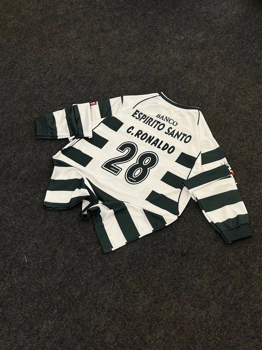 SPORTING CP RONALDO RETRO EMBROIDERY FULL SLEEVE 2