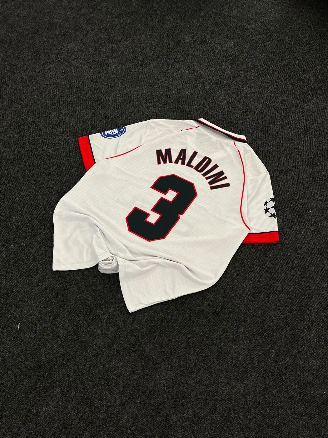 AC MILAN MALDINI RETRO JERSEY 2