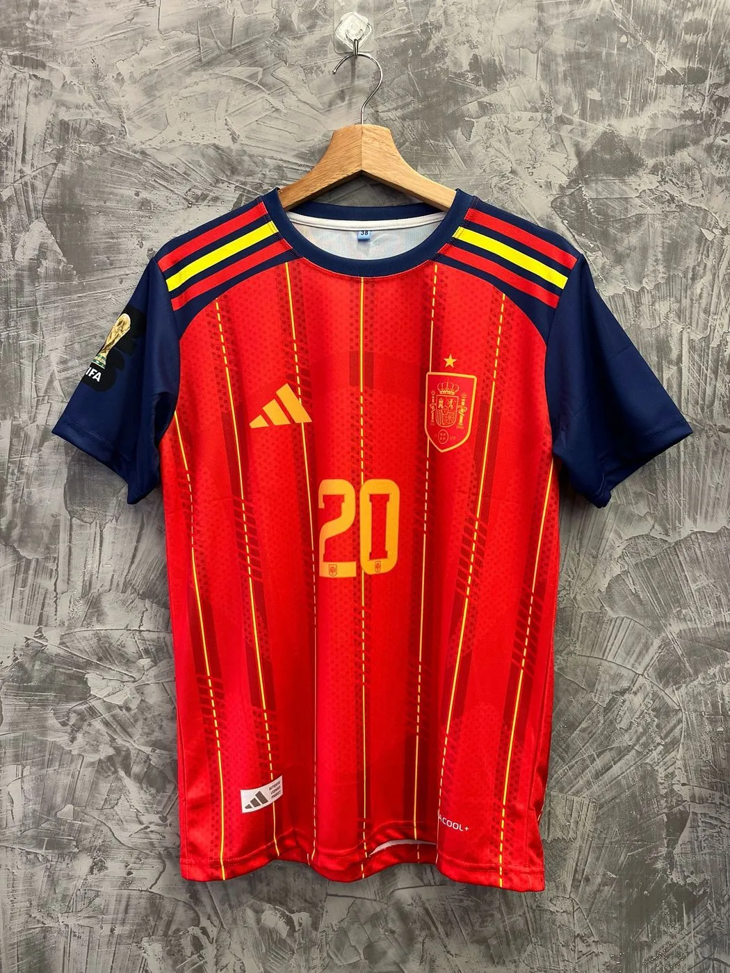 SPAIN WORLD CUP HOME JERSEY PEDRI 1