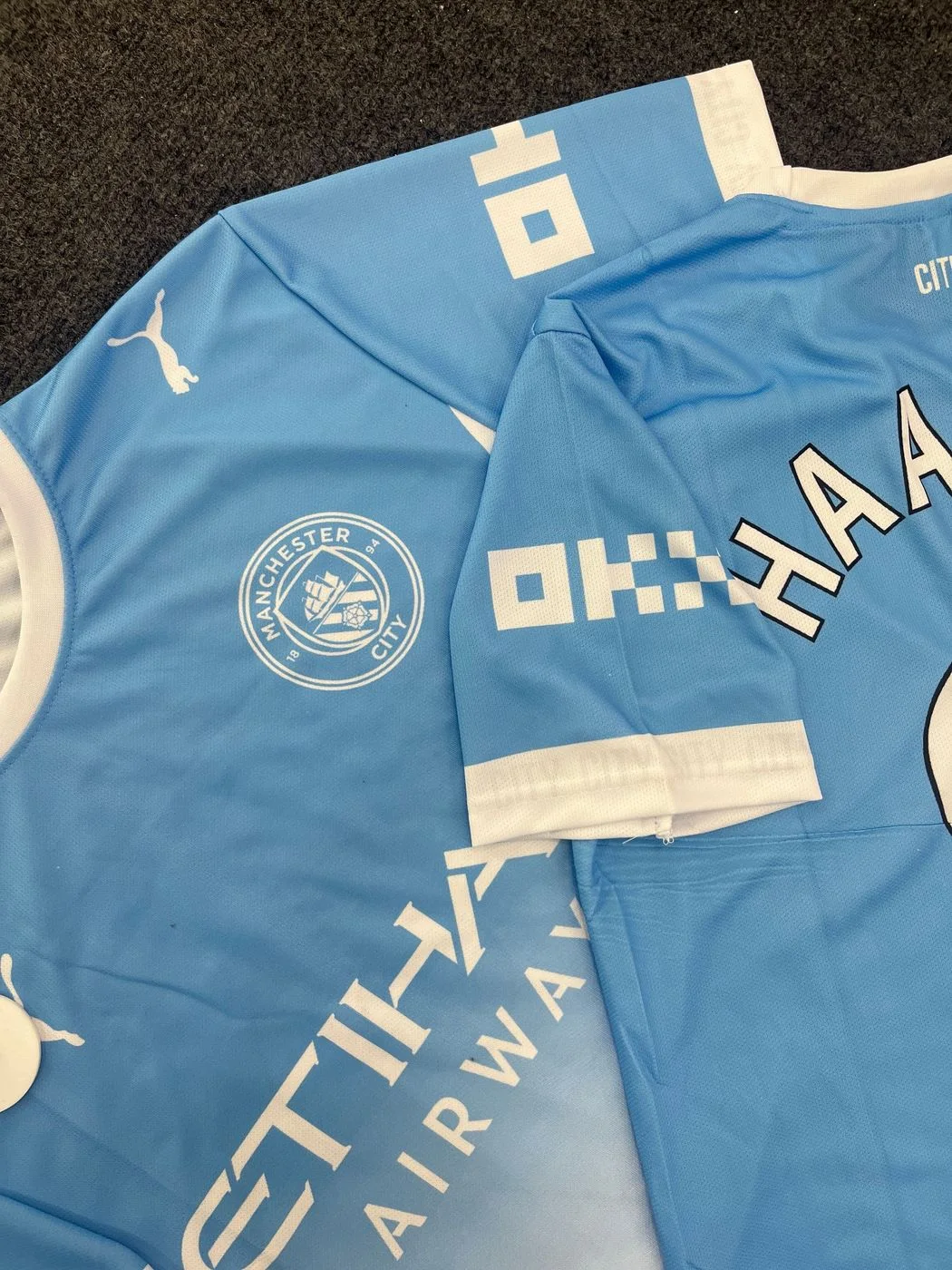 MANCHESTER CITY 2026-27 HOME JERSEY HAALAND 3