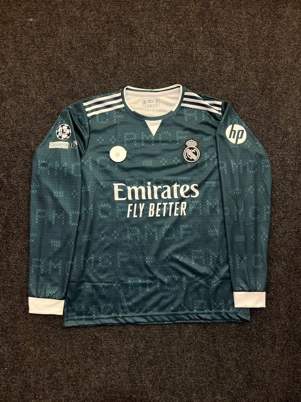 REAL MADRID 2026-27 AWAY JERSEY EMBROIDERY BELLINGHAM FULLSLEEVE 1