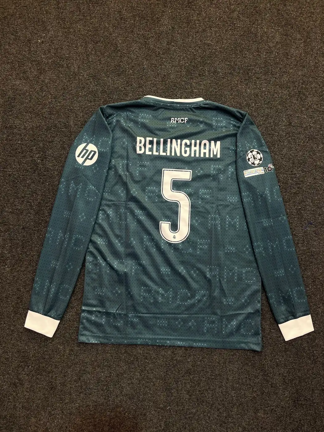 REAL MADRID 2026-27 AWAY JERSEY EMBROIDERY BELLINGHAM FULLSLEEVE 4