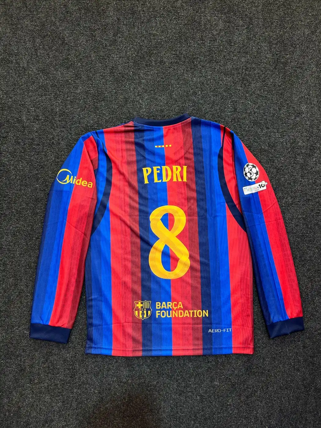 BARCELONA 2026-27 HOME JERSEY PEDRI FULLSLEEVE 4