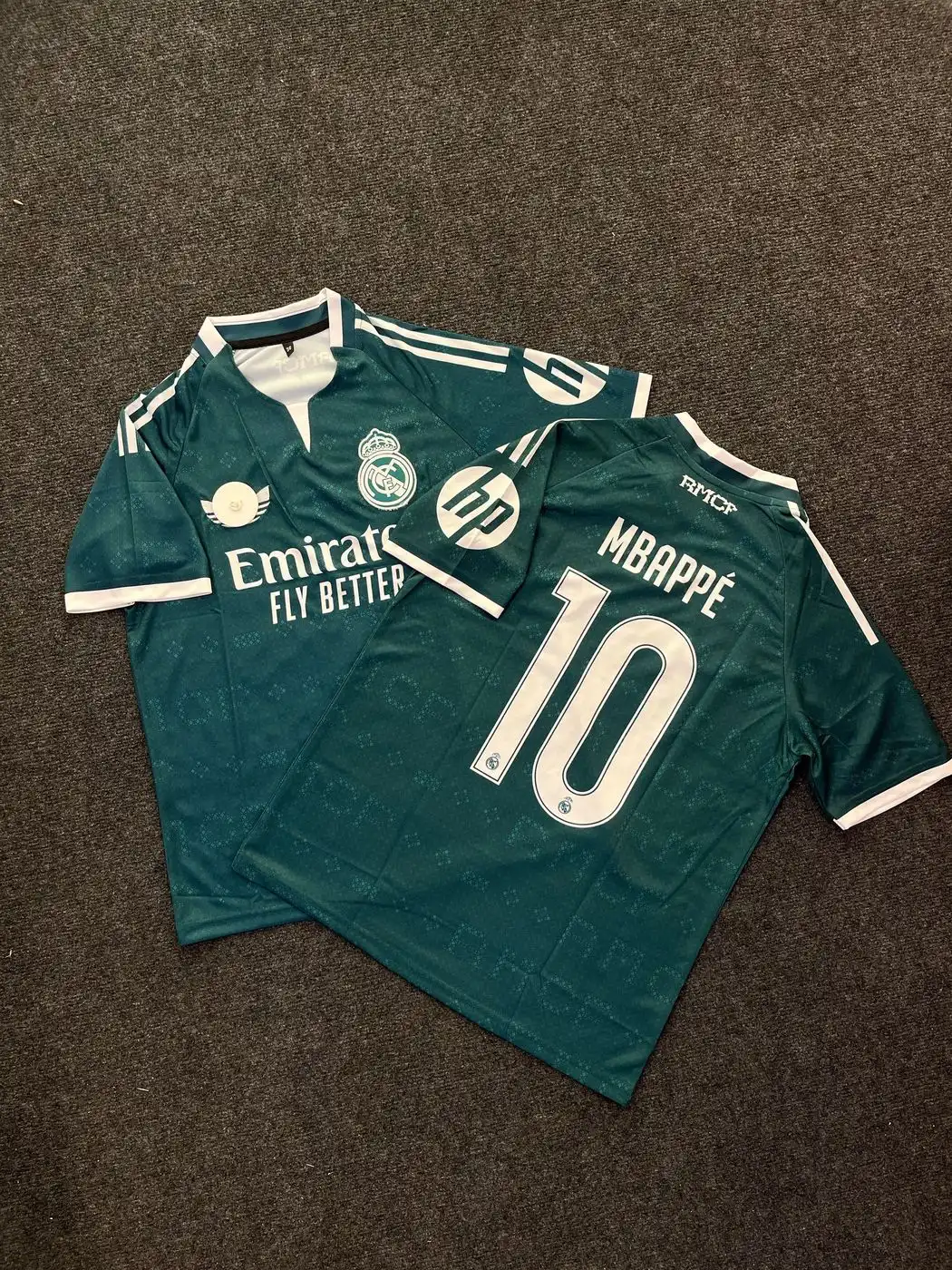 REAL MADRID 2026-27 AWAY EMBROIDERY SPECIAL COLLAR JERSEY MBAPPE 1