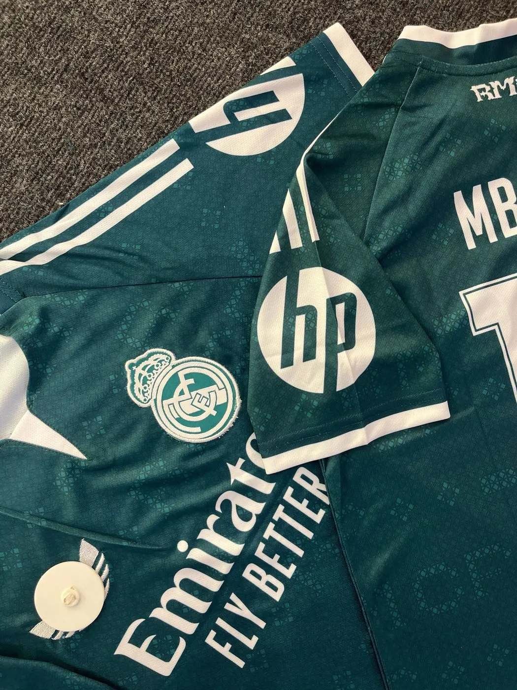 REAL MADRID 2026-27 AWAY EMBROIDERY SPECIAL COLLAR JERSEY MBAPPE 4