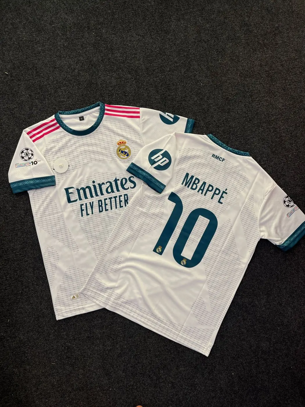 REAL MADRID 2026-27 HOME EMBROIDERY JERSEY MBAPPE 1