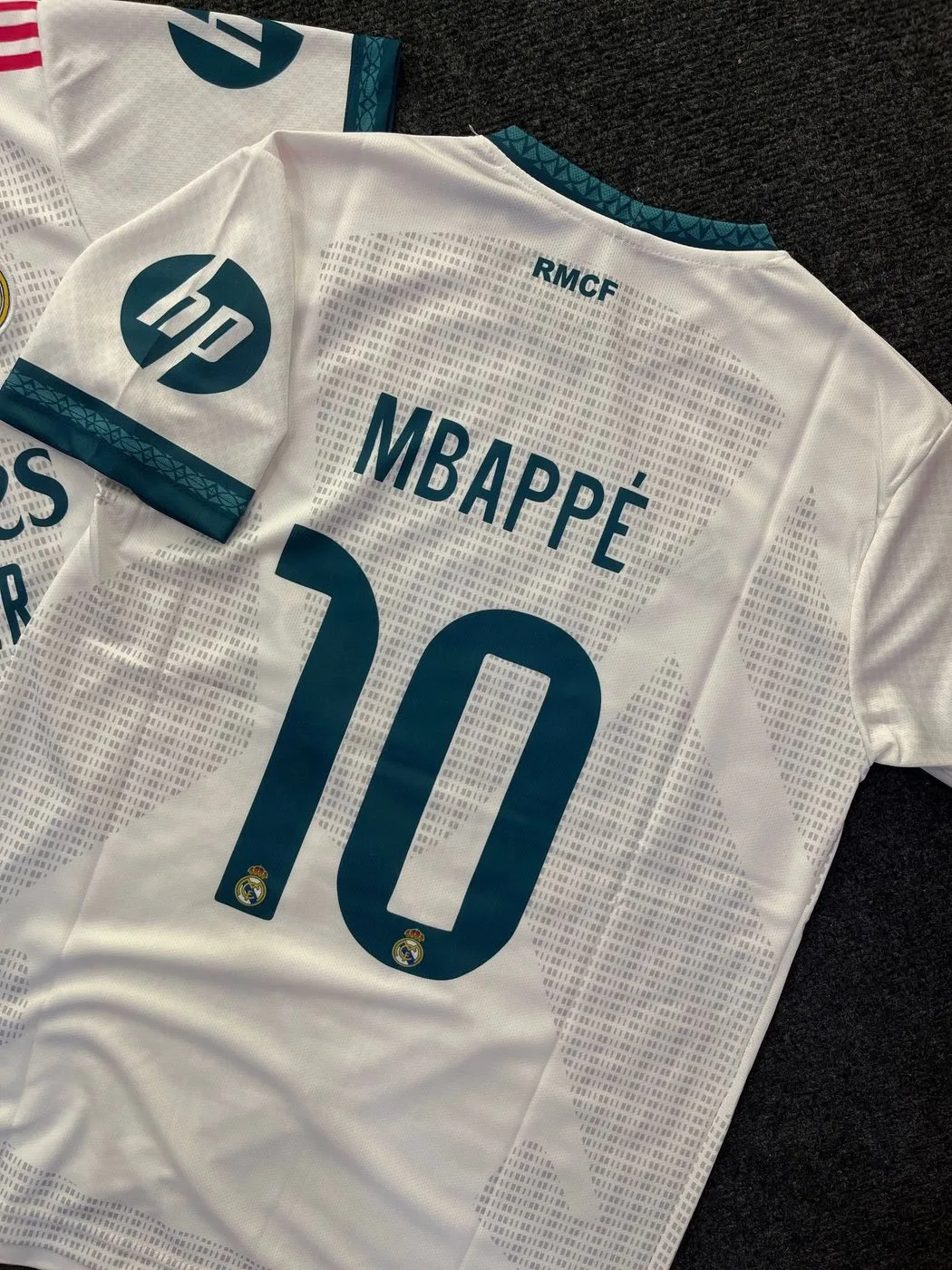 REAL MADRID 2026-27 HOME EMBROIDERY JERSEY MBAPPE 4