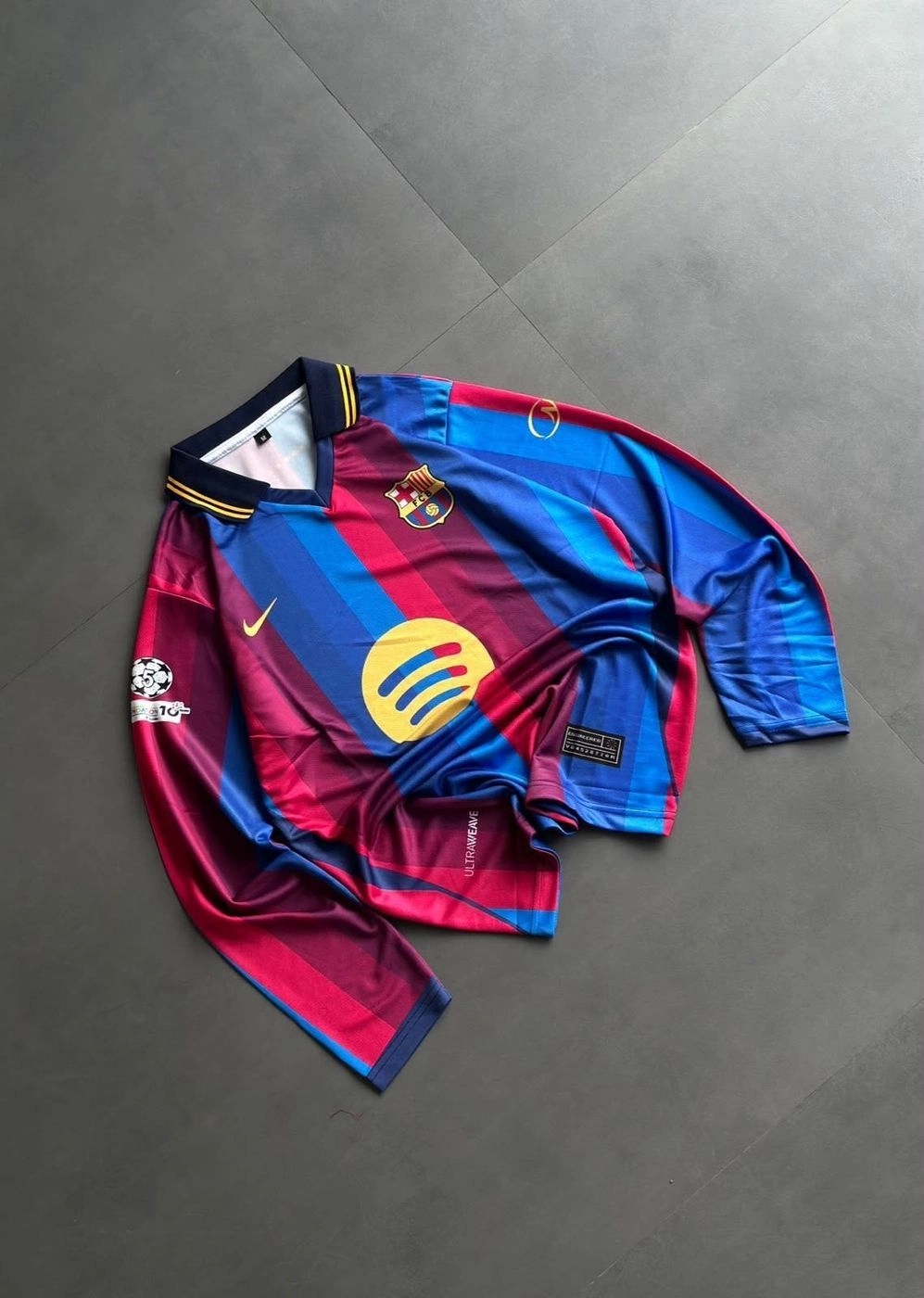 BARCELONA HOME FULL SLEEVE OVERSIZE JERSEY YAMAL 1