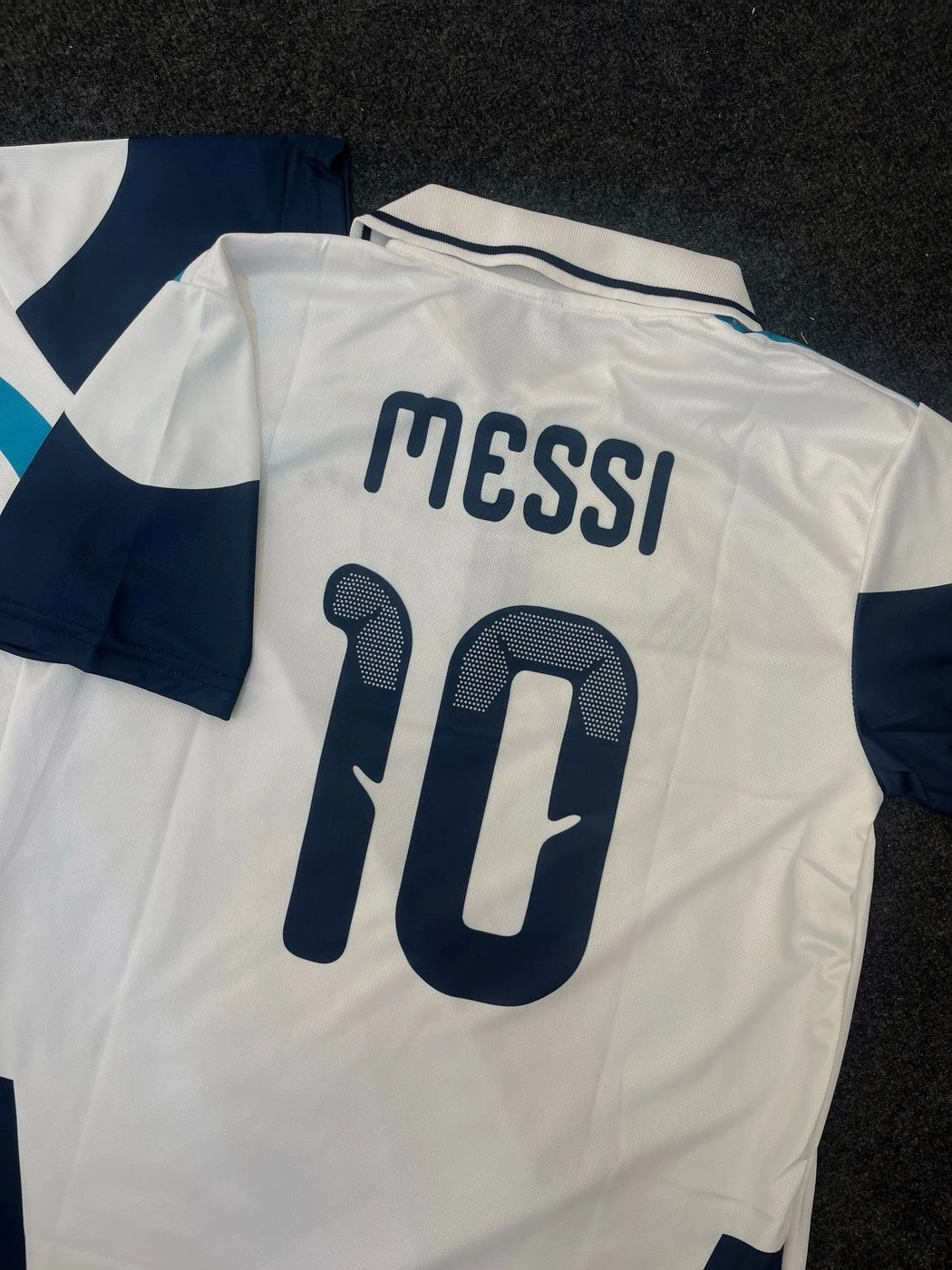 ARGENTINA ZIP EMBROIDERY JERSEY MESSI 5