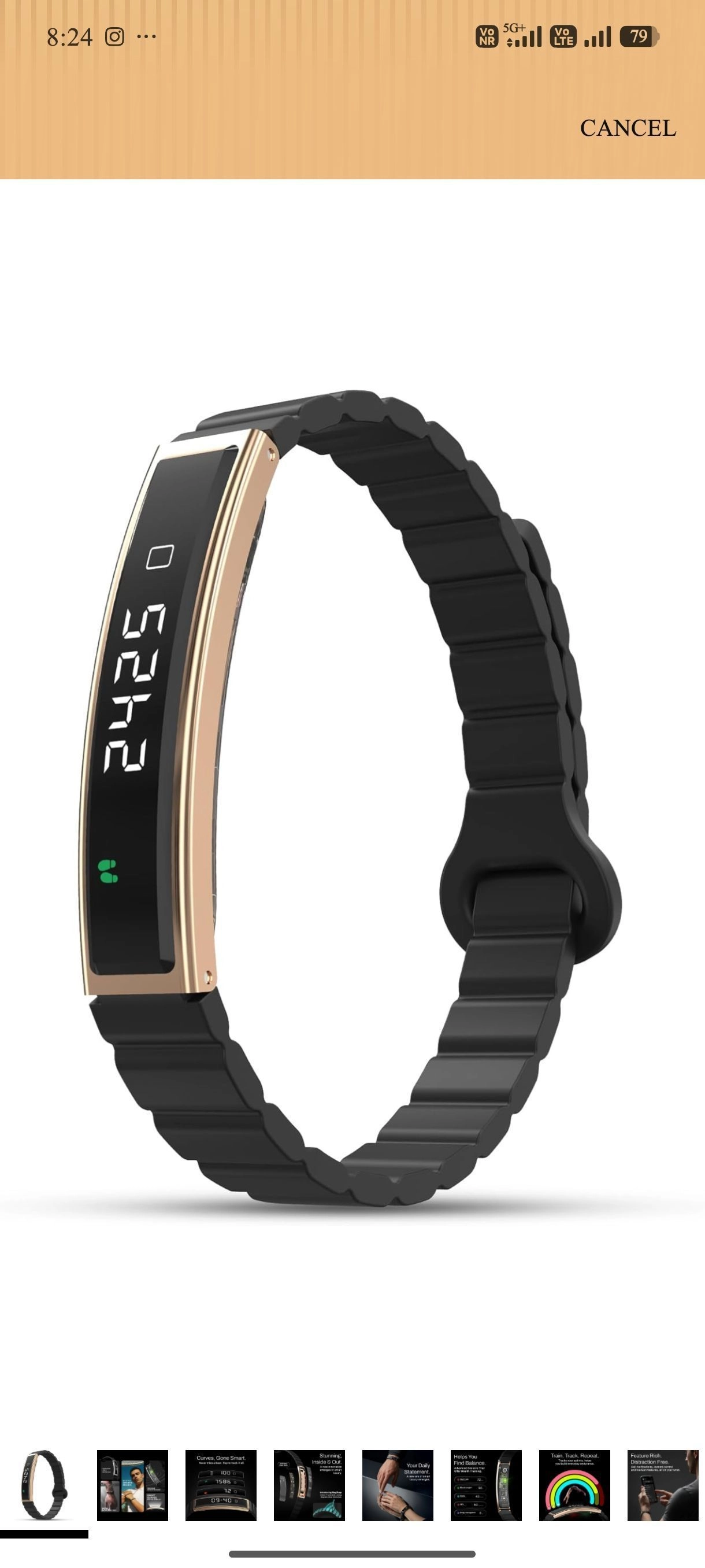 Heatz smart band bracelet 2