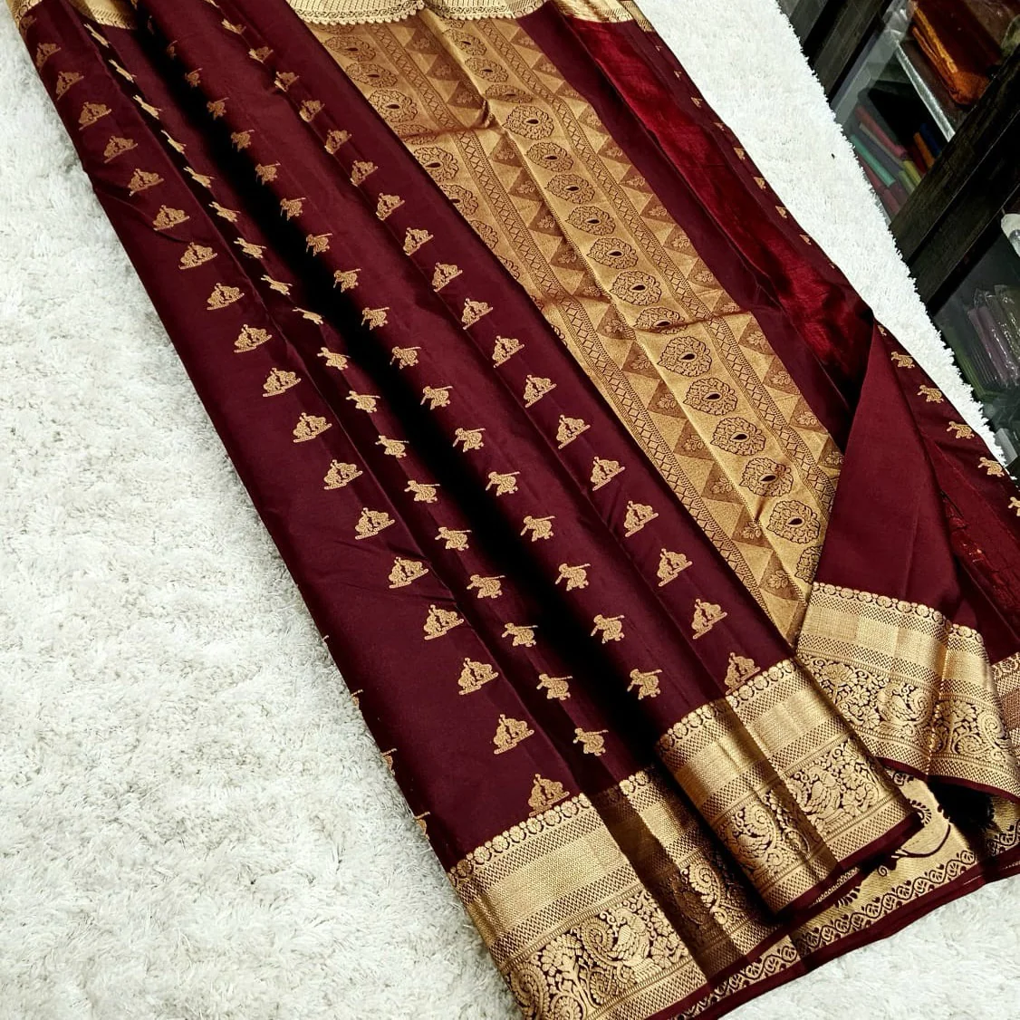 Pure Kanchipuram Soft Silk sarees 5