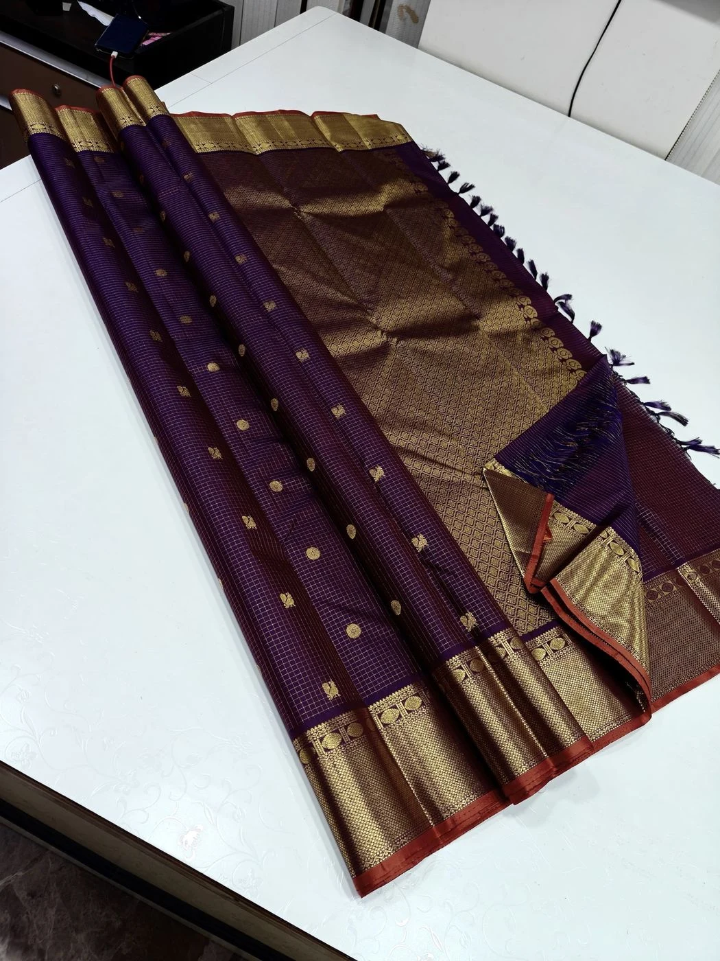 Kanchipuram Silk saree 3