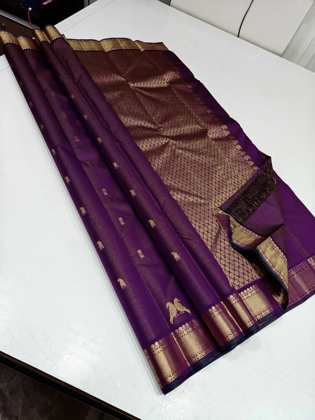 Kanchipuram Silk saree 8
