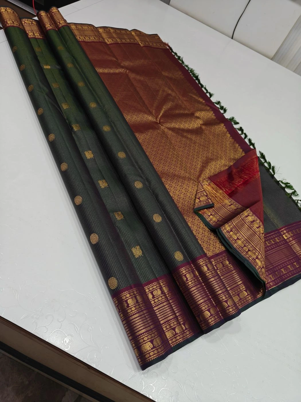 Kanchipuram Silk saree 13