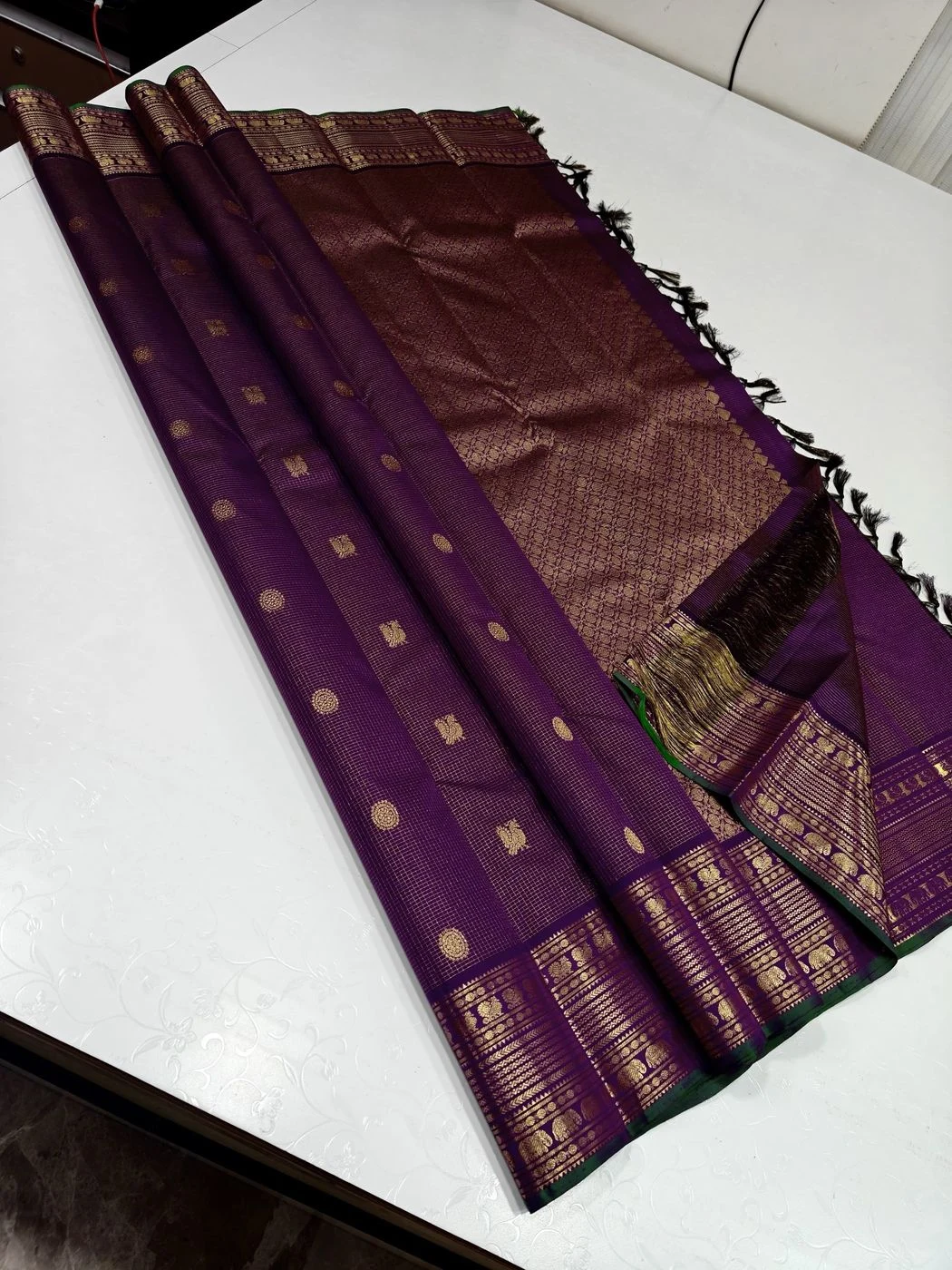 Kanchipuram Silk saree 15