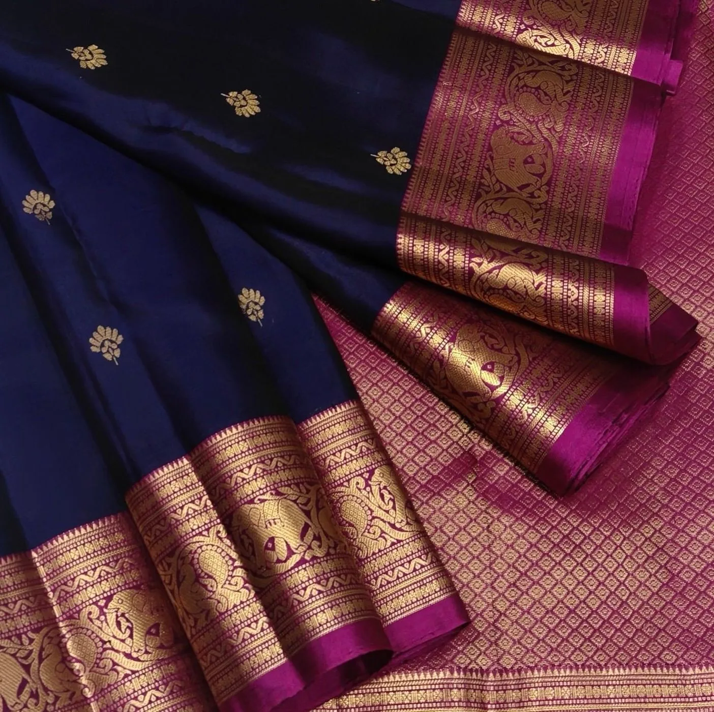 Pure Kanchipuram Silk Saree 3
