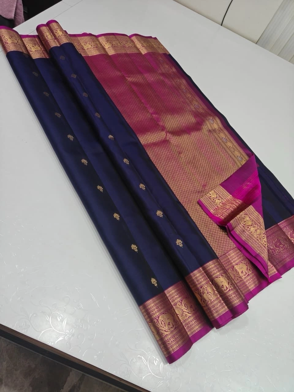 Pure Kanchipuram Silk Saree 4