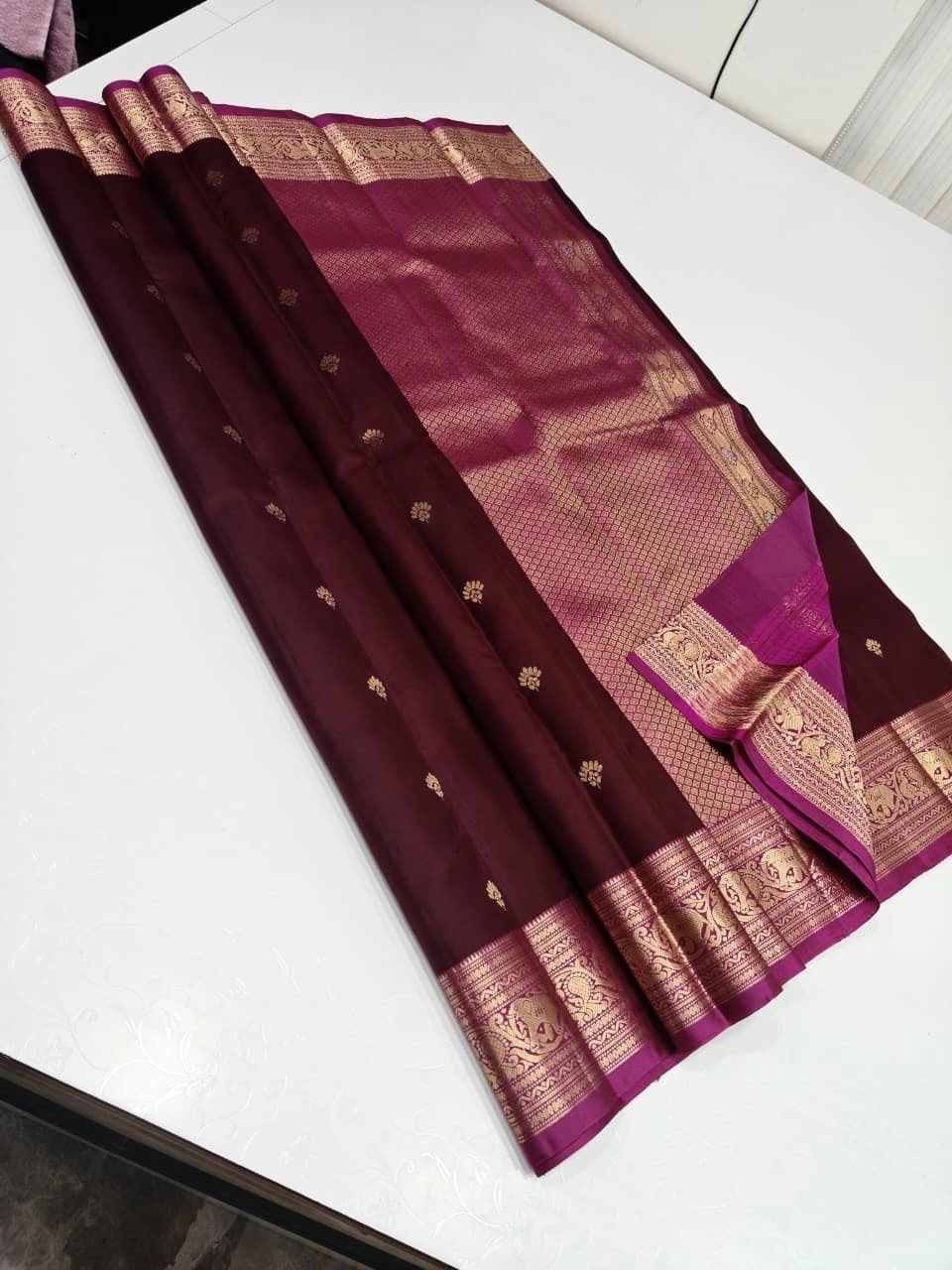 Pure Kanchipuram Silk Saree 6