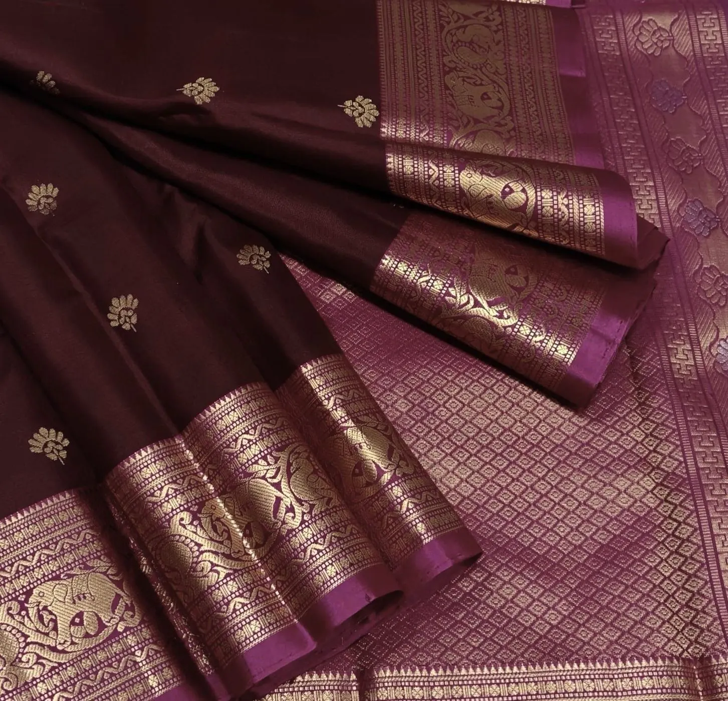 Pure Kanchipuram Silk Saree 7