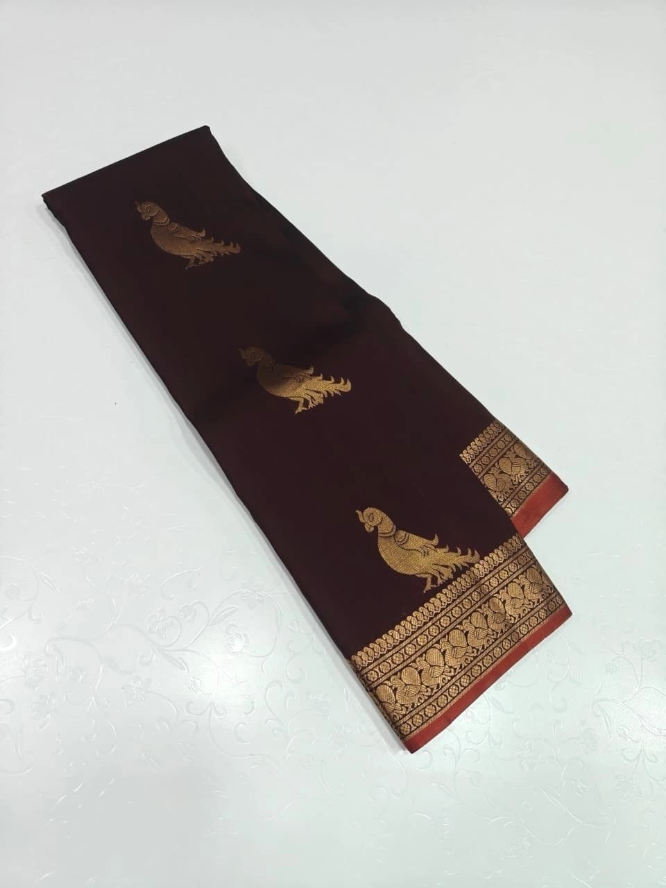 Pure Kanchipuram Silk Saree 8