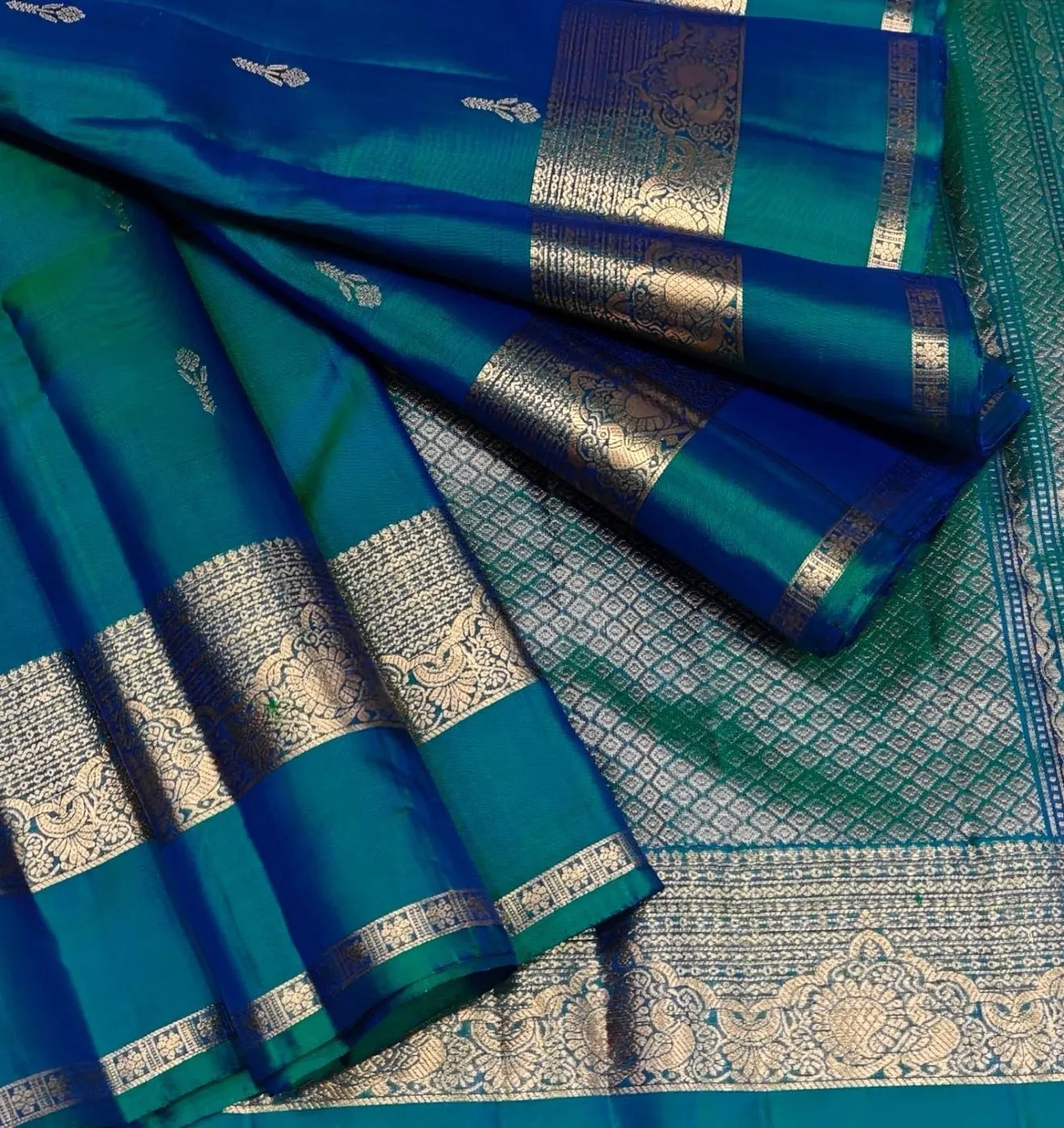 Pure Kanchipuram Silk Saree 13
