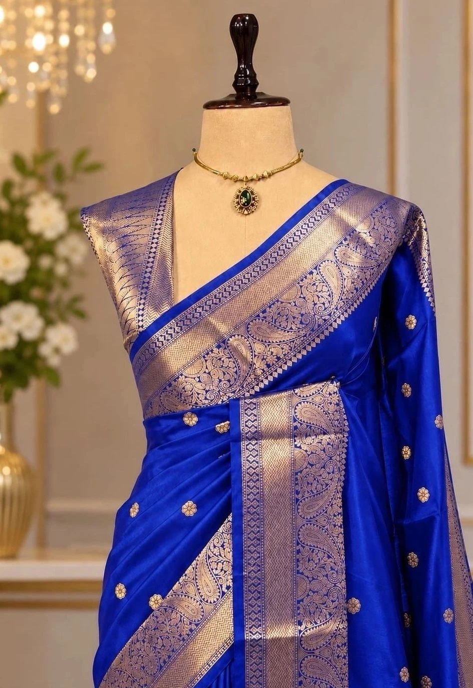Semi Banarasi Sarees