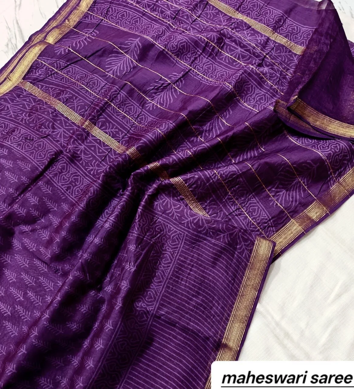 Maheshwari Silk Sarees 9