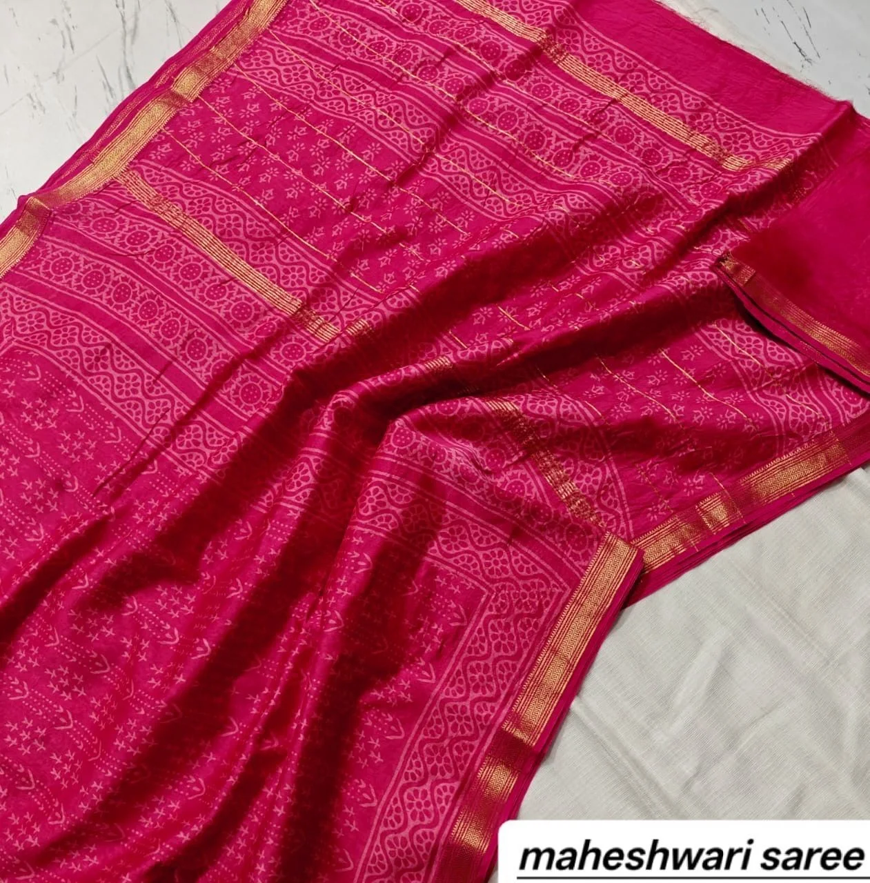 Maheshwari Silk Sarees 18