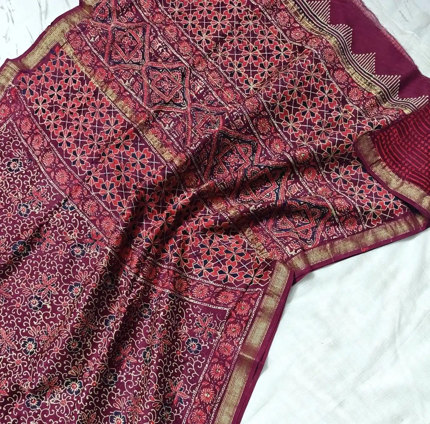 Maheshwari Silk Sarees 19