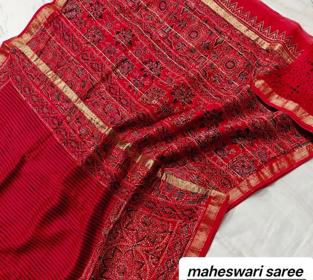 Maheshwari Silk Sarees 38