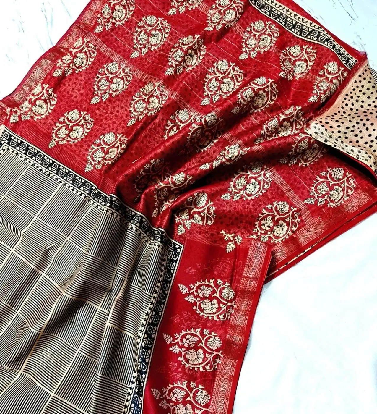 Maheshwari Silk Sarees 47