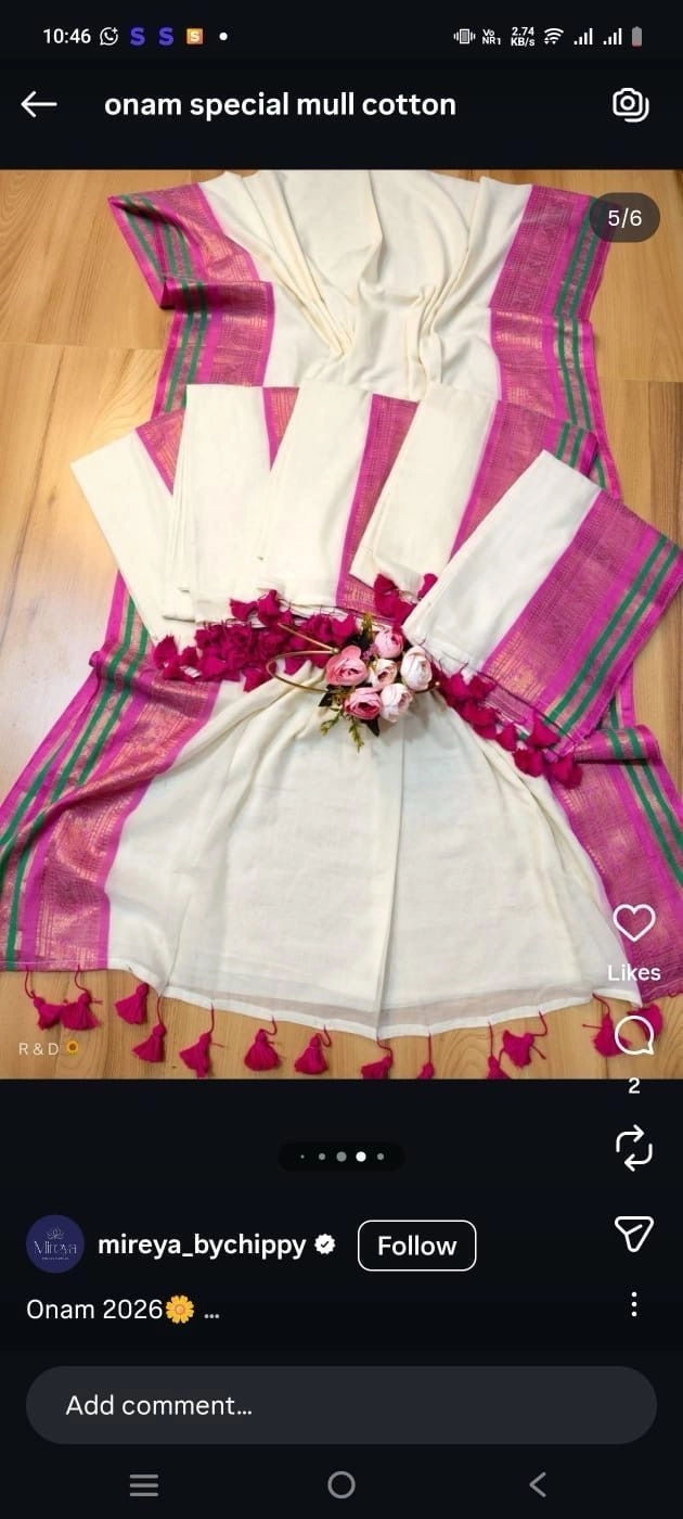Mul cotton Sarees 6