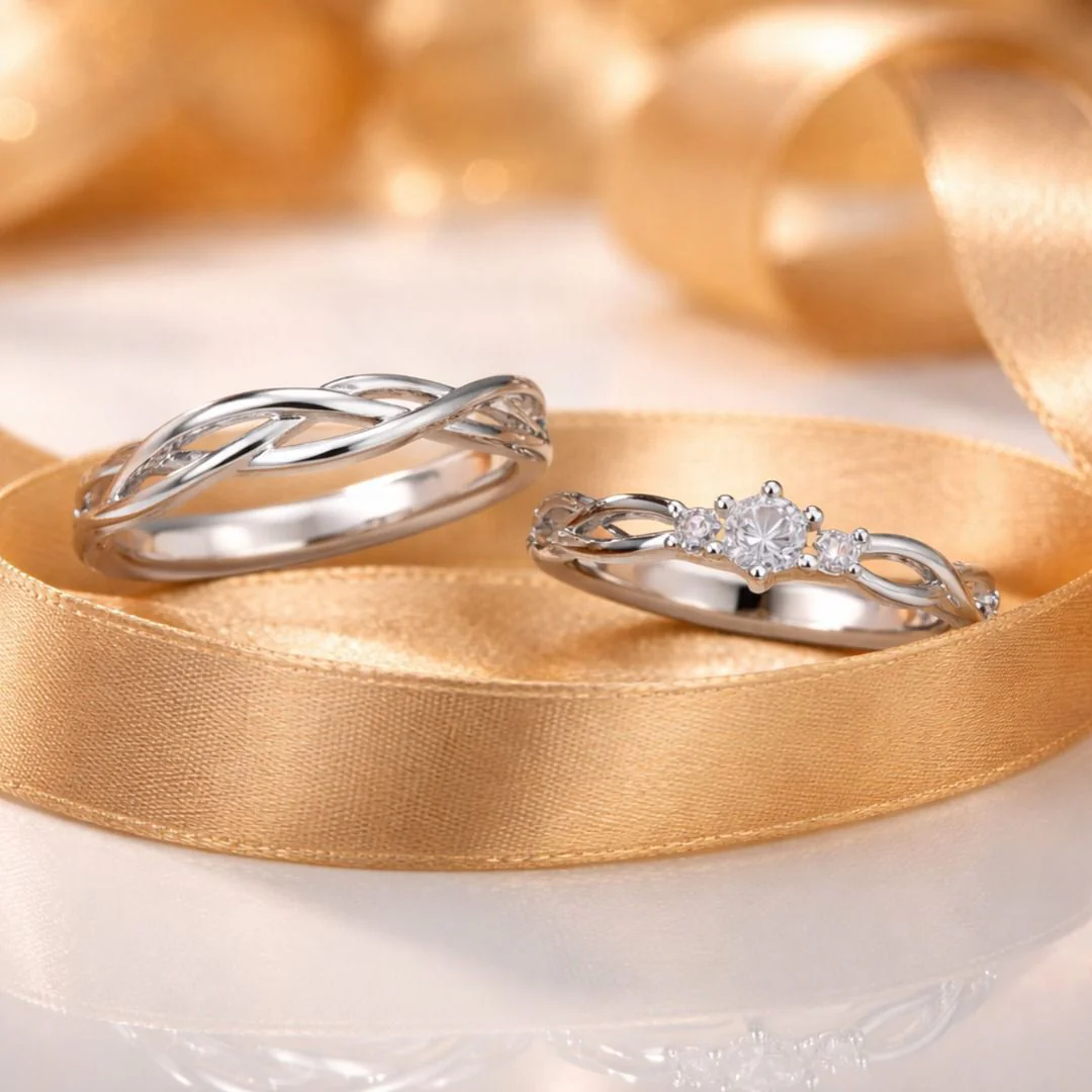 Valentine's day matching couples Rings