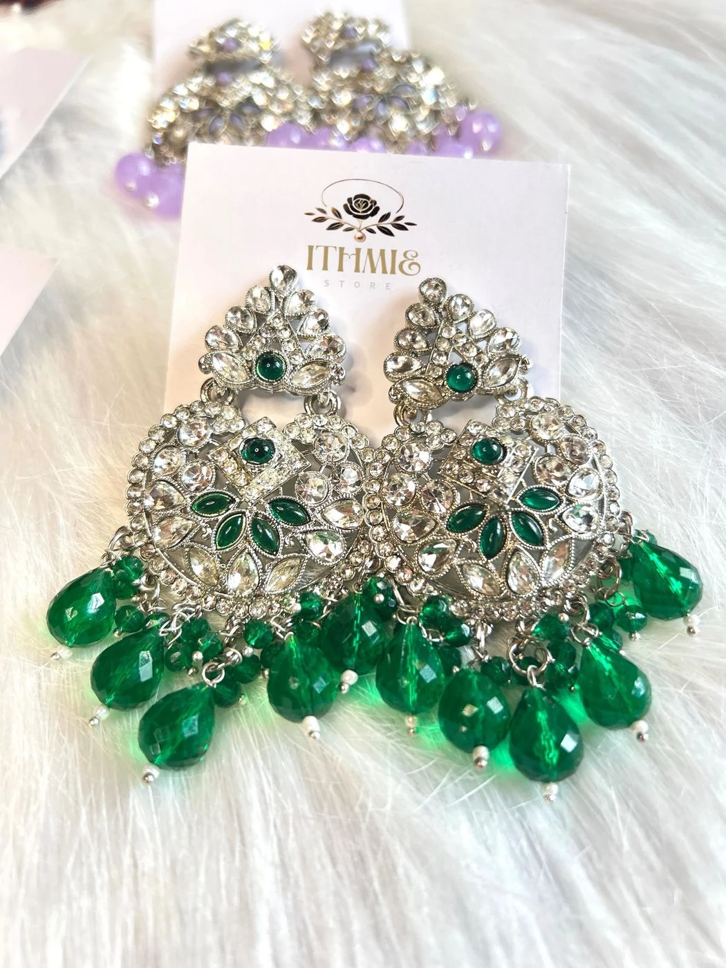 Emerald Green & Silver Radiating emerald sparkle with timeless luxury elegance