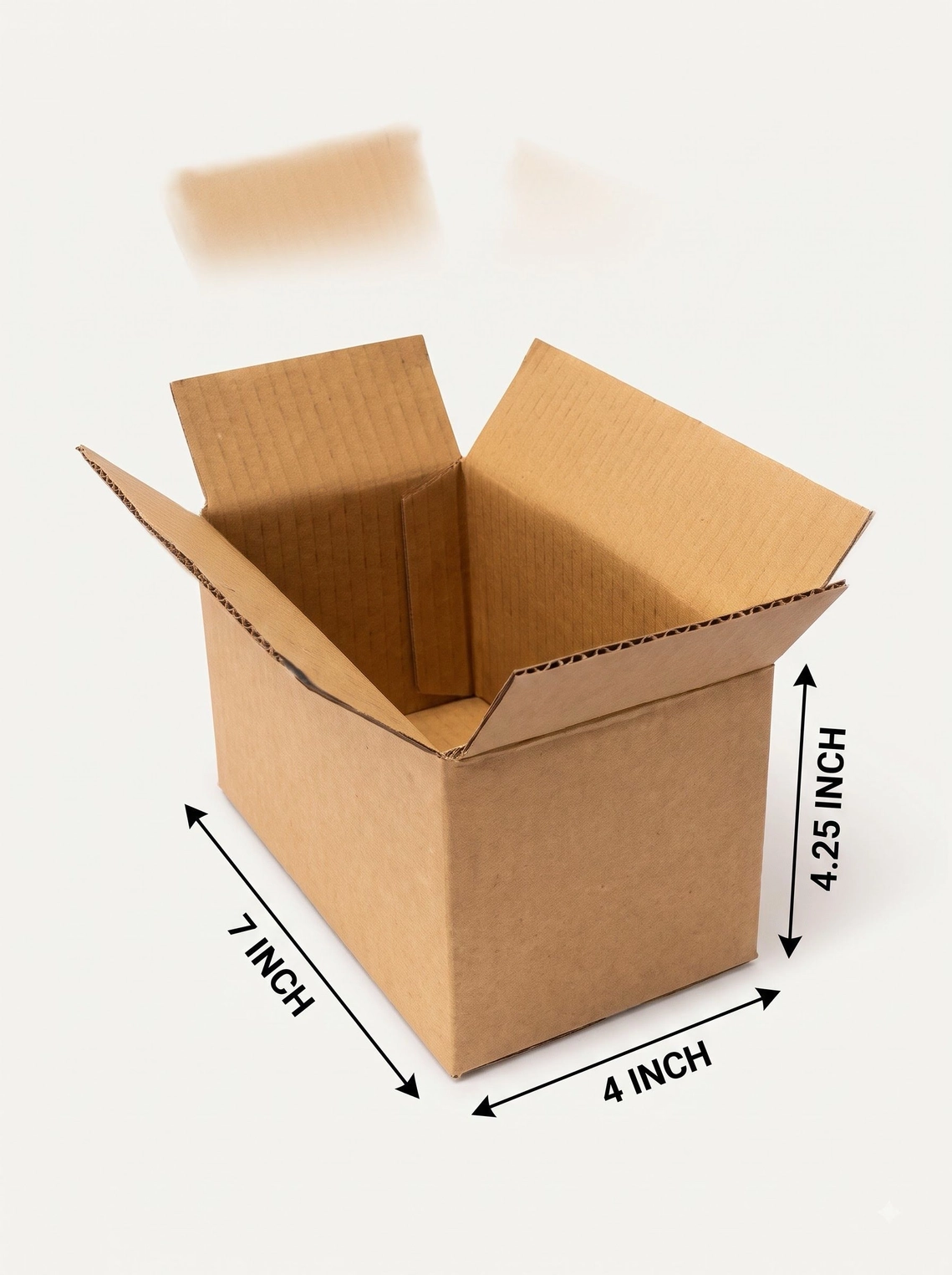 Corrugated Packaging Boxes 7 × 4 × 4.25 Inches – Pack of 20 1