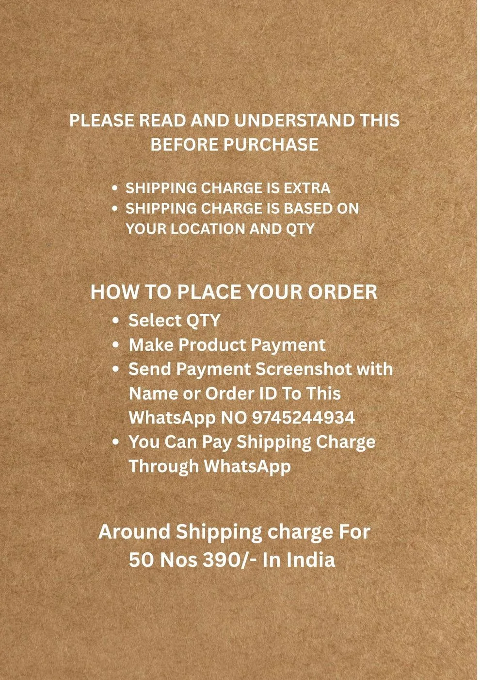 A3 Frame Packing Box – 3 Ply | 150 GSM (Upto 100 MOQ) 3
